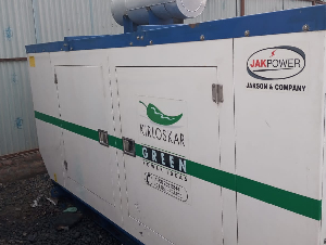 Reconsitioned Kirlosker Genset 62.5 KVA on Sale